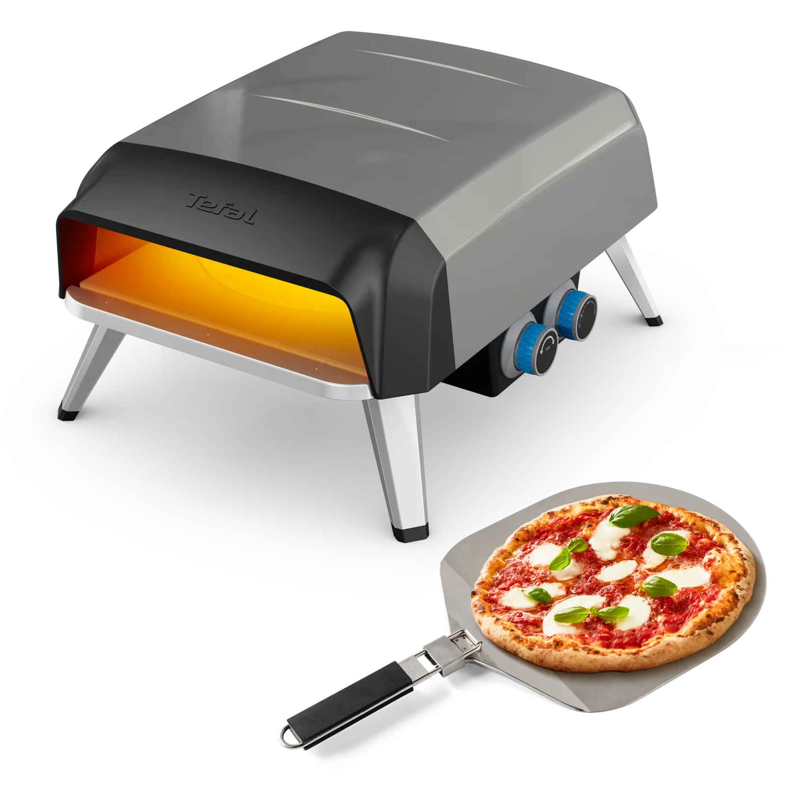 Four à pizza Tefal Pizza Pronto JM412010, vue produit sur fond neutre